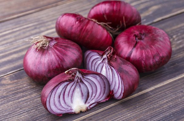 Purple onions