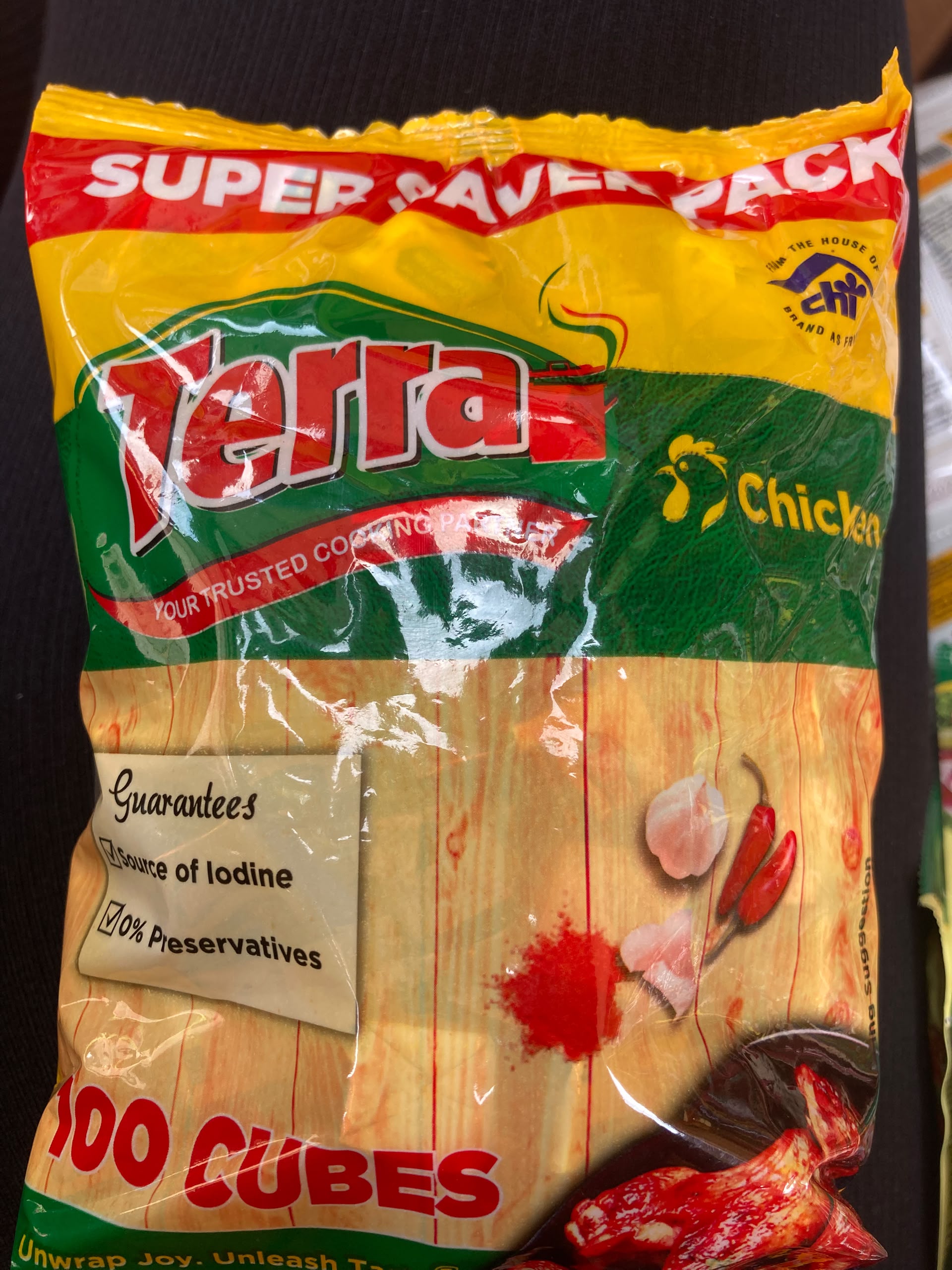 Terra chicken seasoning cube