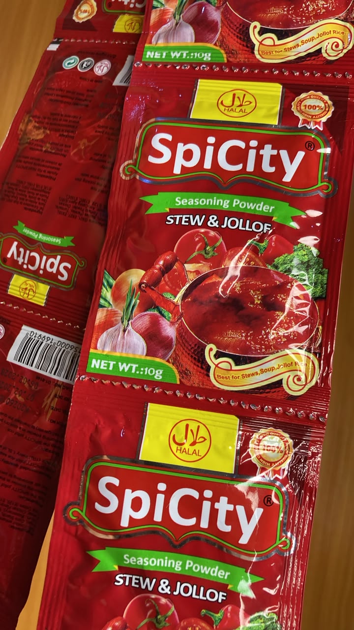 Spicity seasoning ( jollof & stew)