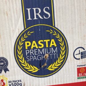 Carton of IRS Spaghetti